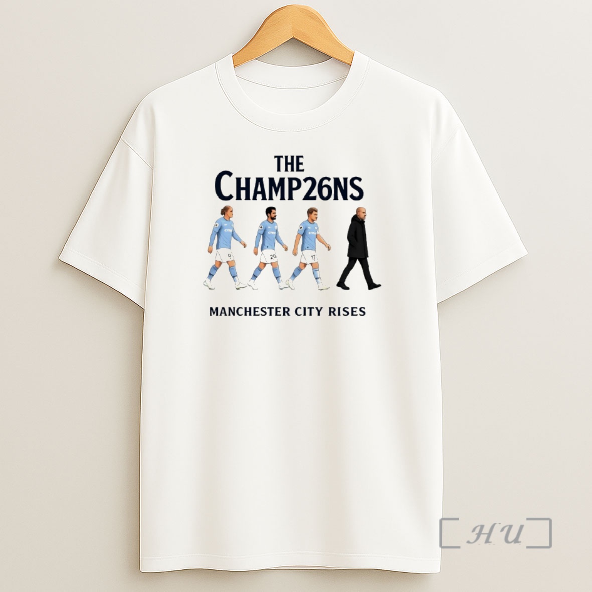 Officials Manchester City Rises The Champions Abbey Road 2026 Shirt Sweatshirt Tee