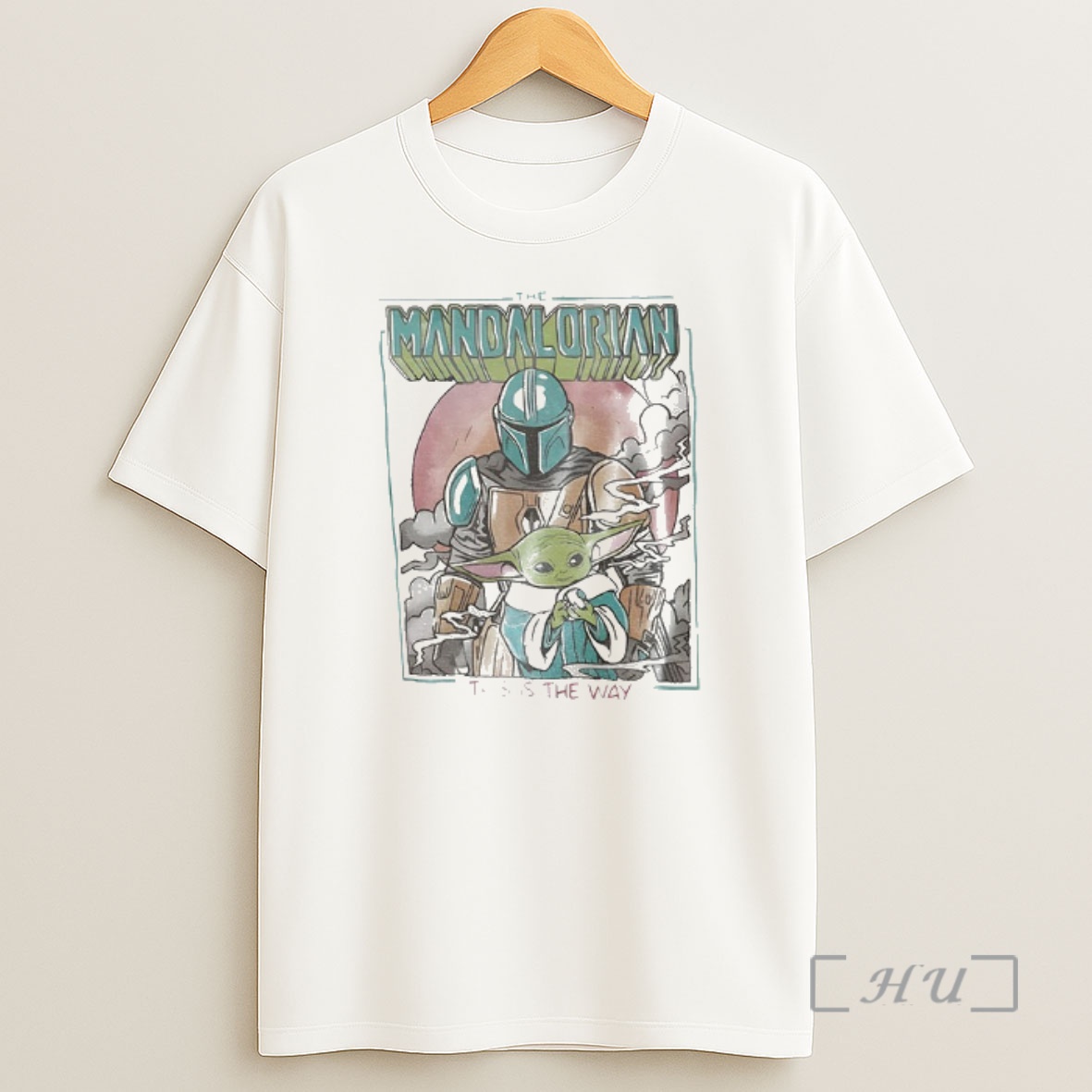 Officials Mandalorian Grogu Star Wars This Is The Way Shirt Sweatshirt Tee
