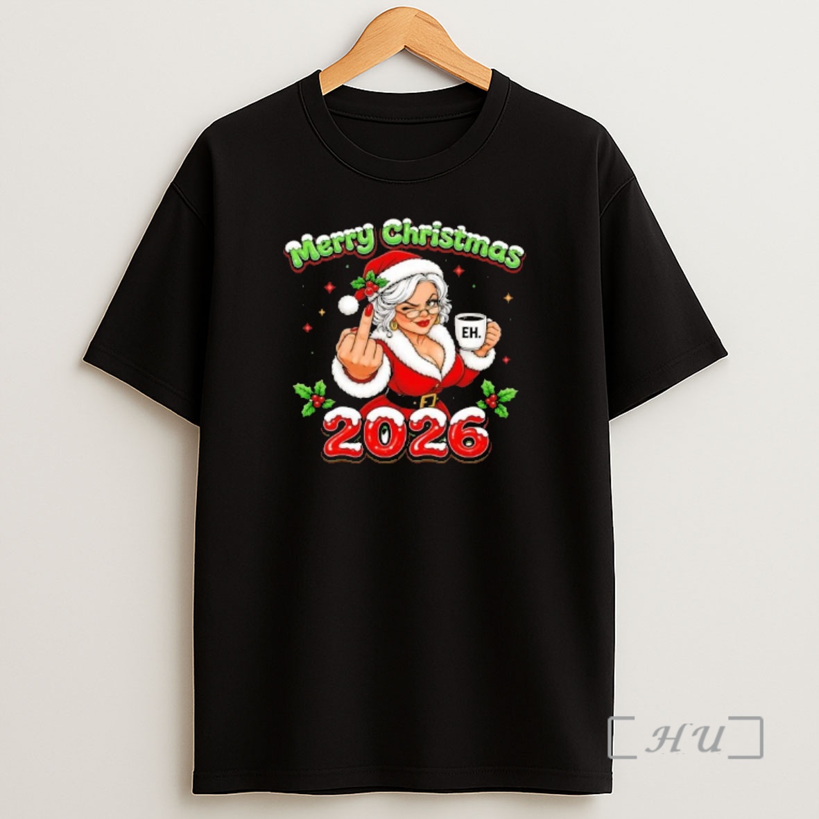 Officials Merry Christmas 2026 Naughty Mrs Santa Shirt Sweatshirt Tee