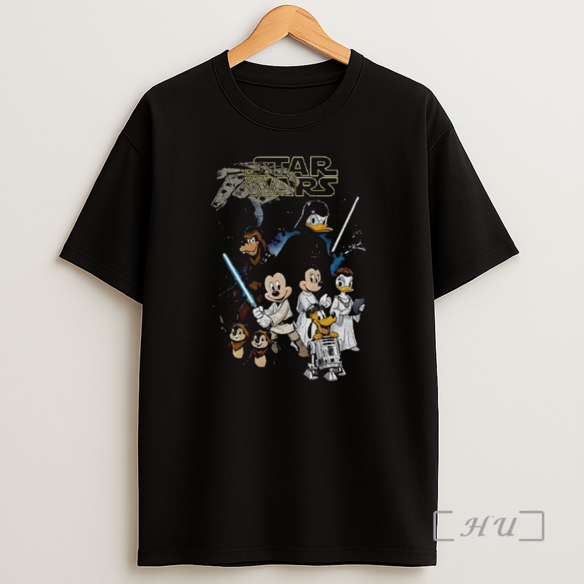 Officials Mickey And Friends Disney Star Wars Sci Fi Cartoon Shirt Sweatshirt Tee