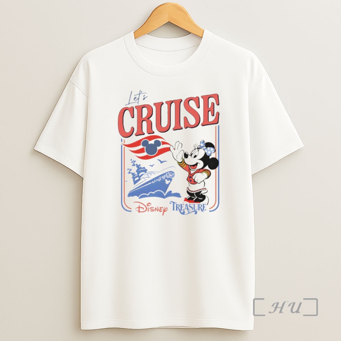 Officials Minnie Disney Lets Cruise Line Treasure 2026 Shirt Sweatshirt Tee