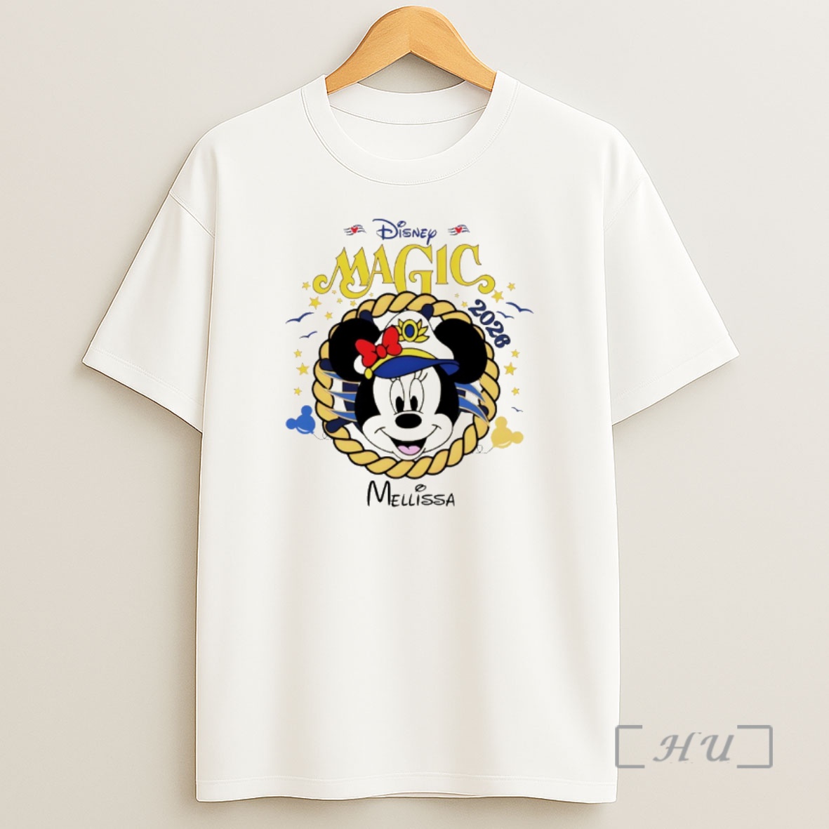 Officials Minnie Mouse Magic Disney Cruise Line 2026 Melissa Shirt Sweatshirt Tee
