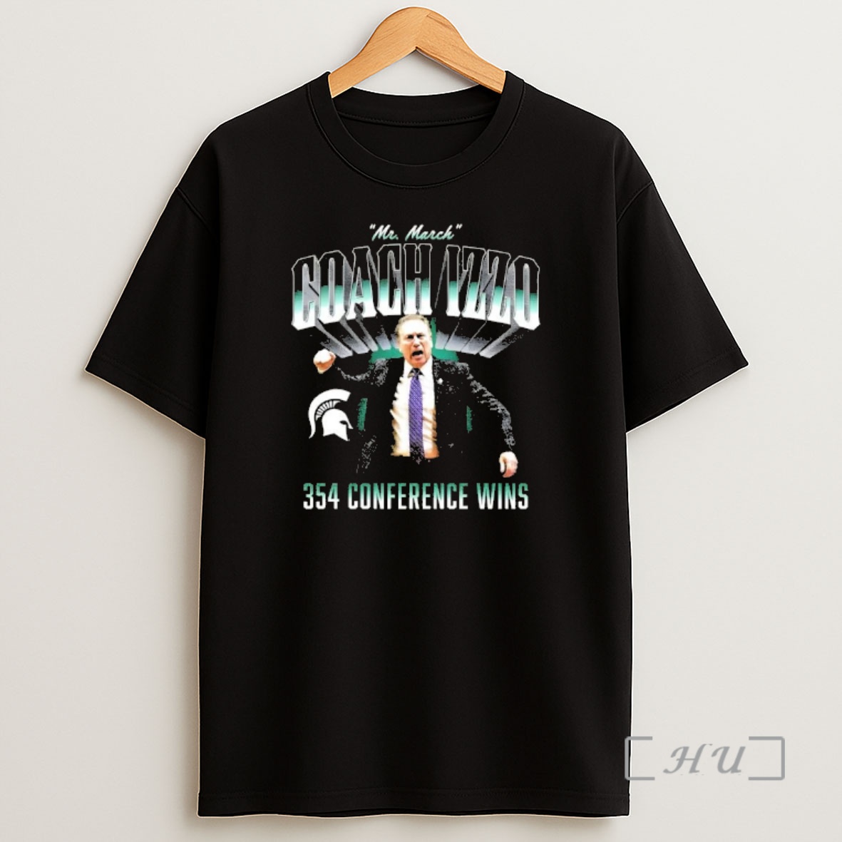Officials Mr March Coach Izzo Michigan State Spartans 354 Conference Wins Shirt Sweatshirt Tee