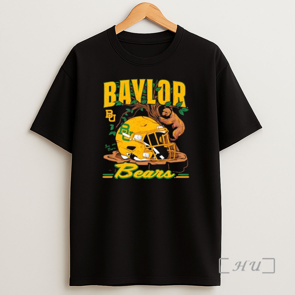 Officials Ncaa Football Baylor Bears Vintage Helmet Shirt Sweatshirt Tee