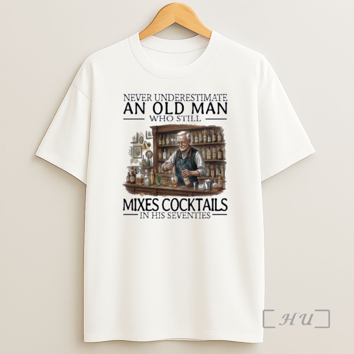 Officials Never Underestimate An Old Man Who Still Mixes Cocktails In His Seventies Shirt Sweatshirt Tee