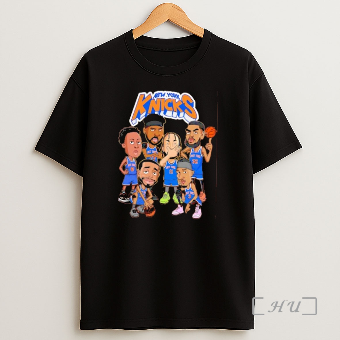 Officials New York Knicks Playoff Nba Players Caricature Cartoon Shirt Sweatshirt Tee