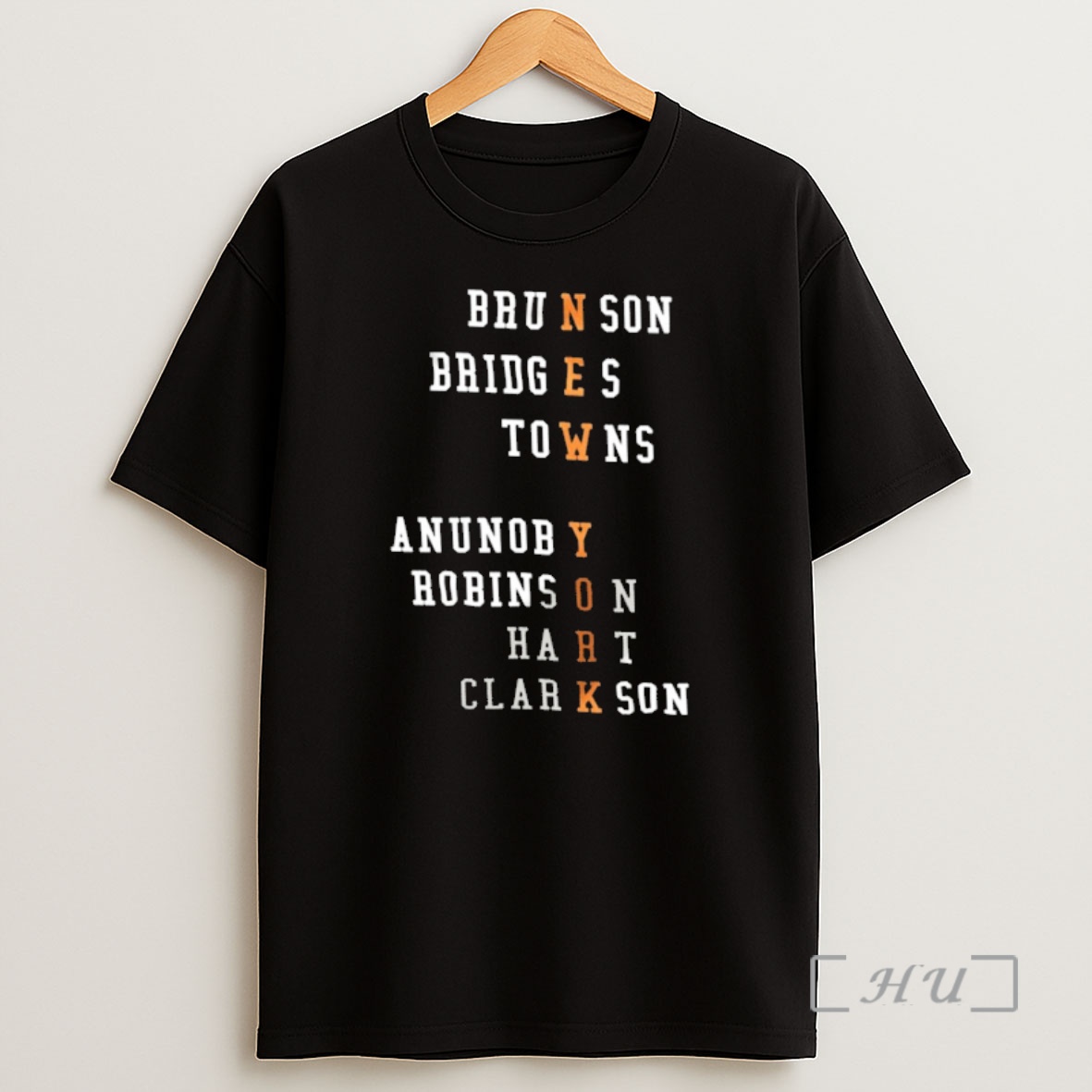 Officials New York Squad Jalen Brunson Hart Robinson Ny Basketball Fan Apparel Shirt Sweatshirt Tee