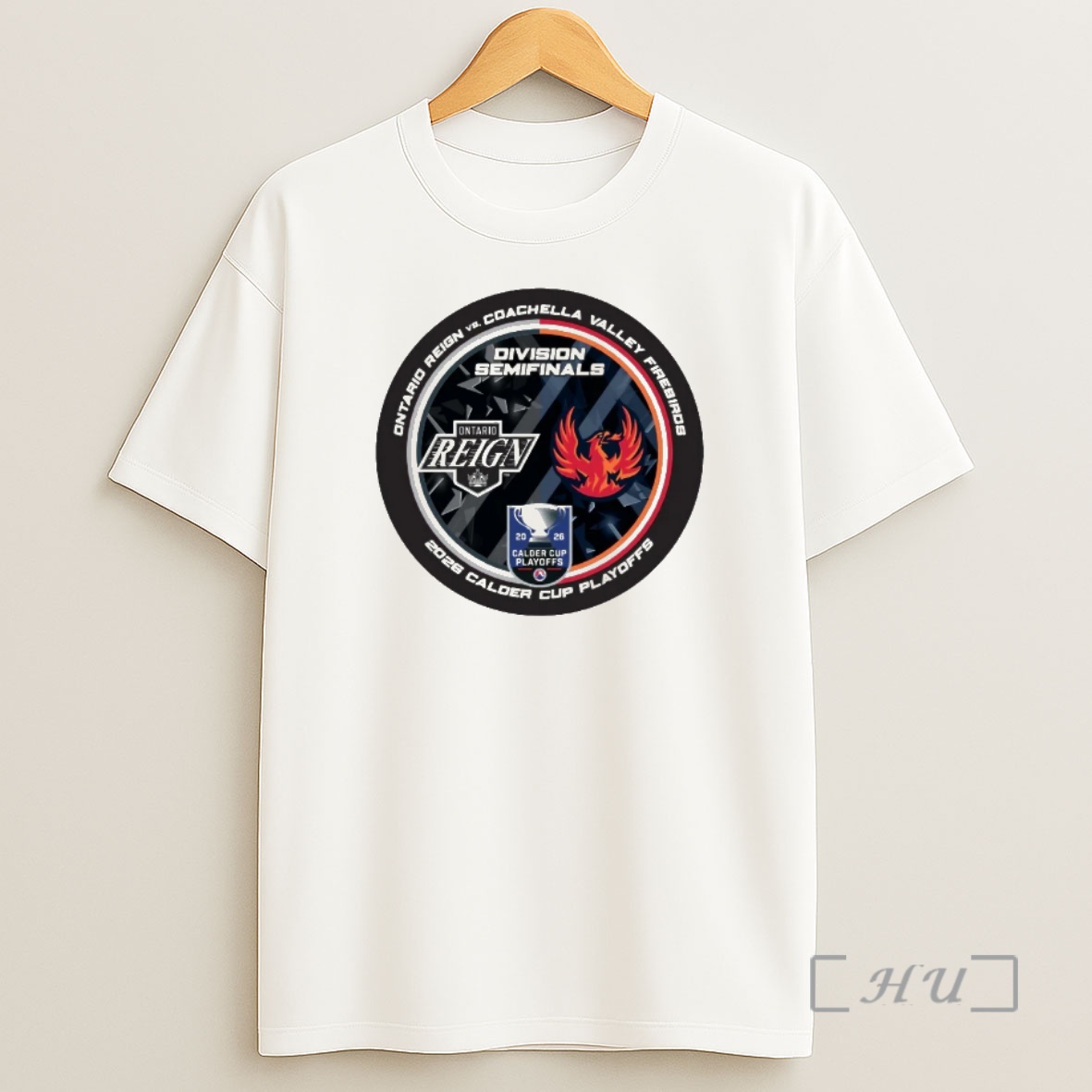 Officials Ontario Reign Vs Coachella Valley Firebirds 2026 Calder Cup Playoffs Division Semifinals Dueling Souvenir Shirt Sweatshirt Tee