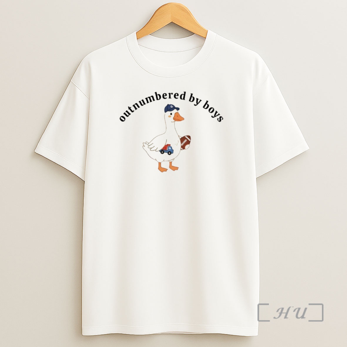 Officials Outnumbered By Boys Goose Mothers Day Shirt Sweatshirt Tee