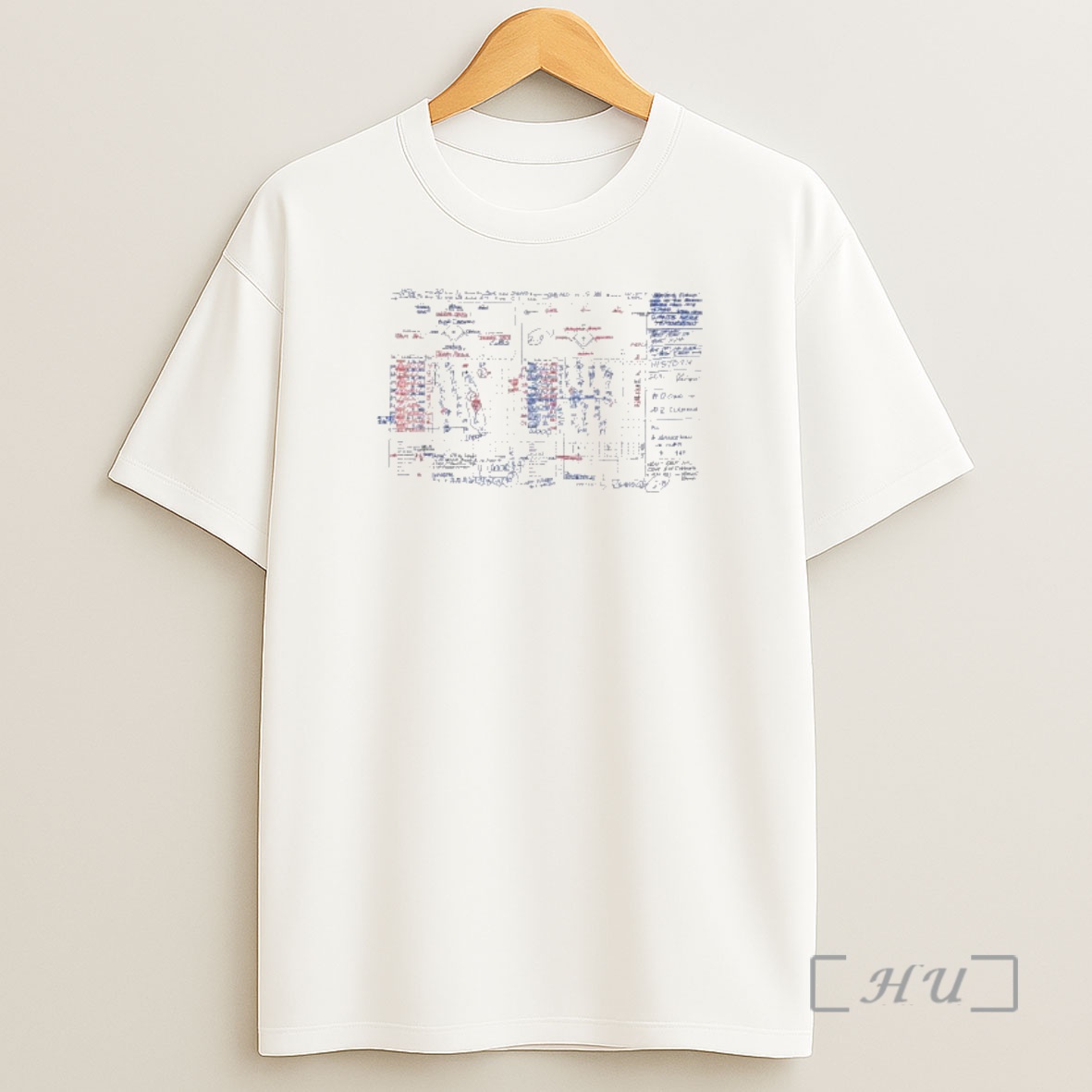 Officials Pat Hughes Kerry Wood 20 Strikeout Scorebook Shirt Sweatshirt Tee