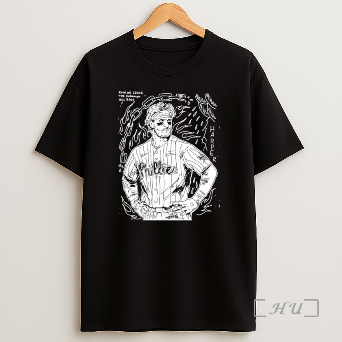 Officials Paul Carpenter Bryce Harper Philadelphia Phillies Rain Or Shine The Snowman Will Rise Shirt Sweatshirt Tee