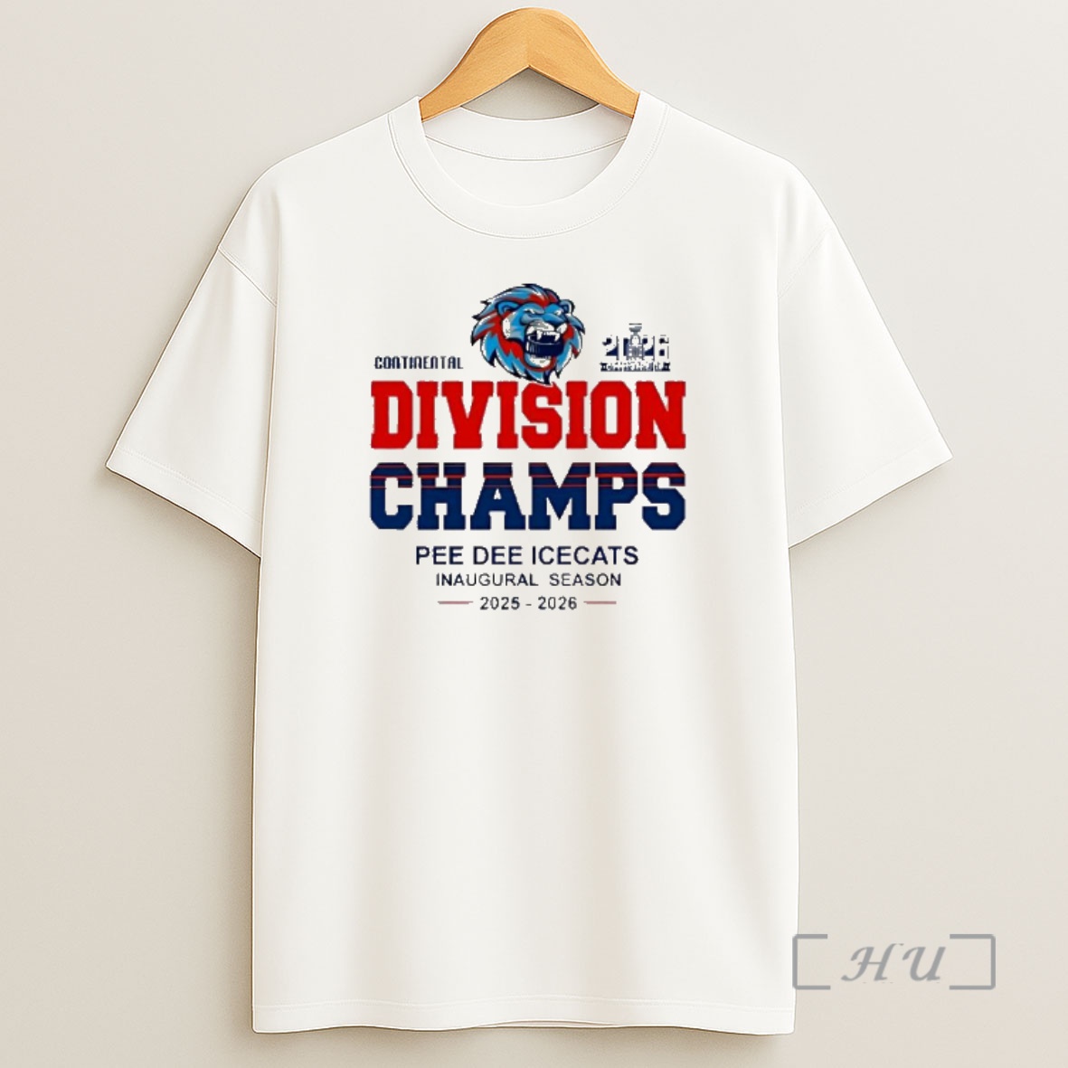 Officials Pee Dee Icecats Continental Division Champs Inaugural Season 2025 2026 Shirt Sweatshirt Tee