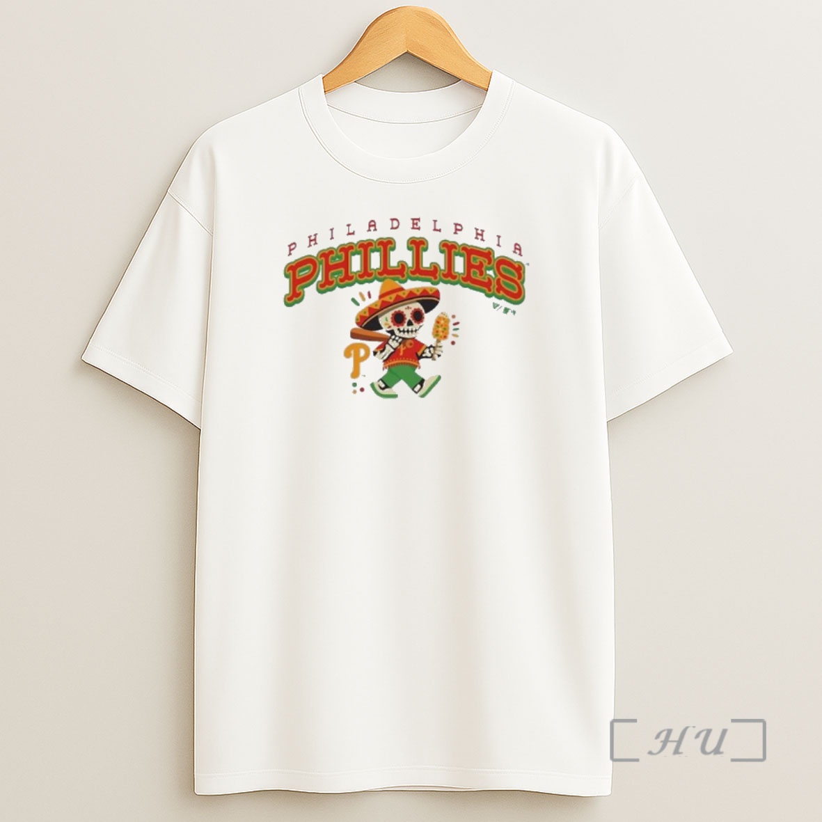 Officials Philadelphia Phillies Sugar Skull Player Relay Shirt Sweatshirt Tee
