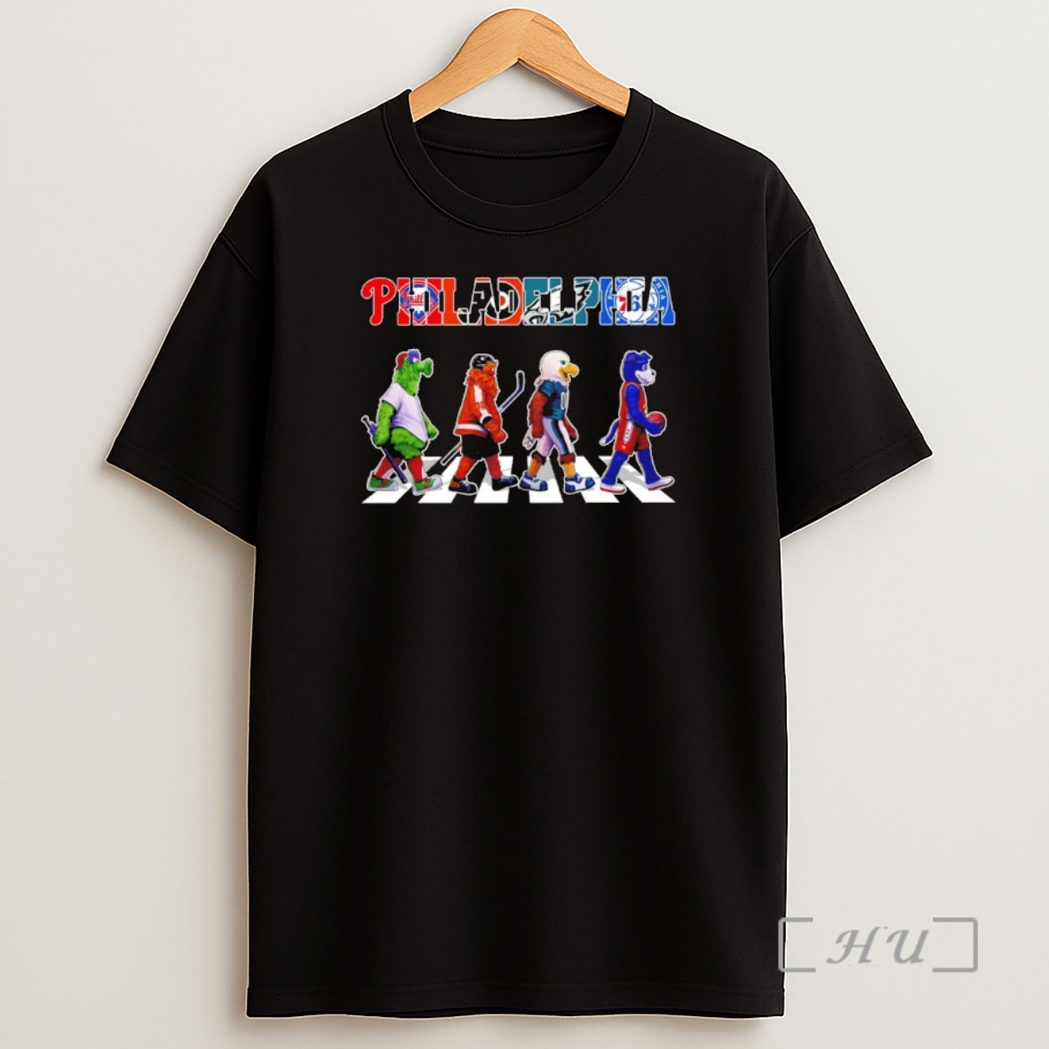Officials Philly Sports Mascot Walk Abbey Road Shirt Sweatshirt Tee