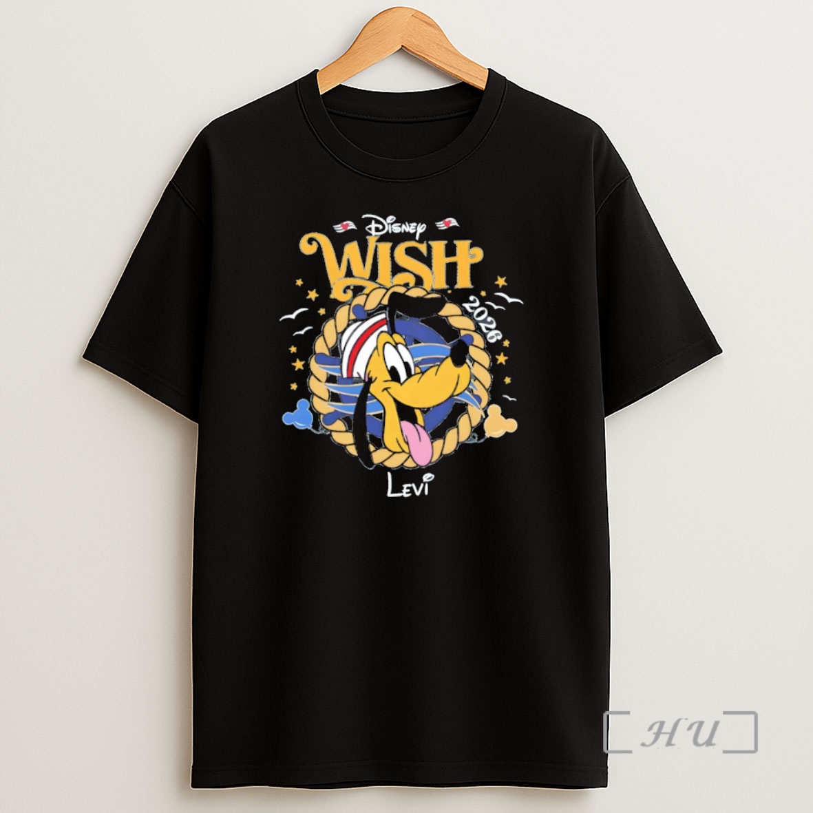 Officials Pluto Wish Disney Cruise Line 2026 Levi Shirt Sweatshirt Tee