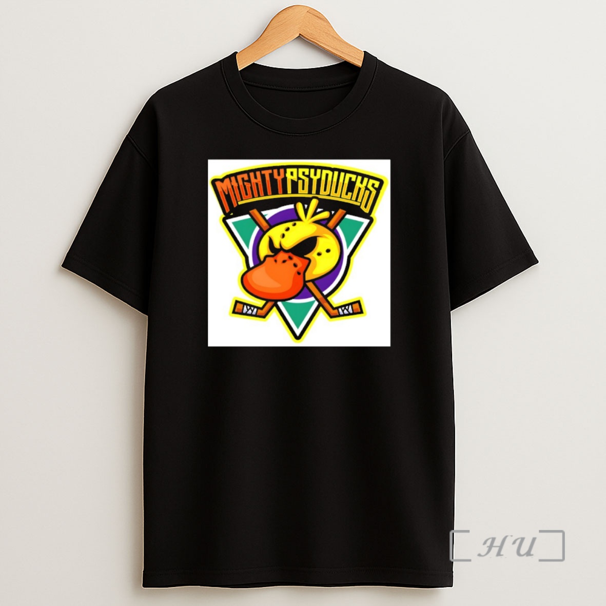 Officials Pokemon Psyduck X Mighty Ducks Hockey Nhl 2026 Shirt Sweatshirt Tee