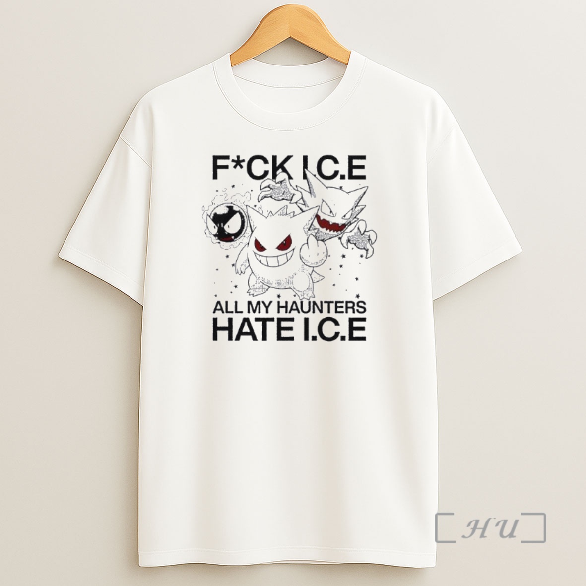 Officials Pokemon Fuck Ic E All My Haunters Hate I C Shirt Sweatshirt Tee