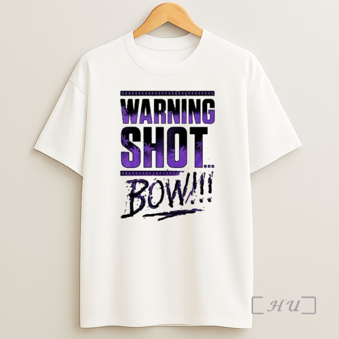 Officials Prxh1lju Wwe Jey Uso Warning Shot Bow Shirt Sweatshirt Tee