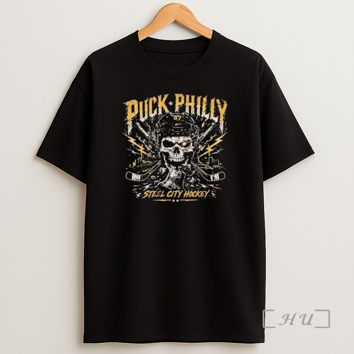 Officials Puck Philly Pittsburgh Penguins Steel City Hockey Shirt Sweatshirt Tee