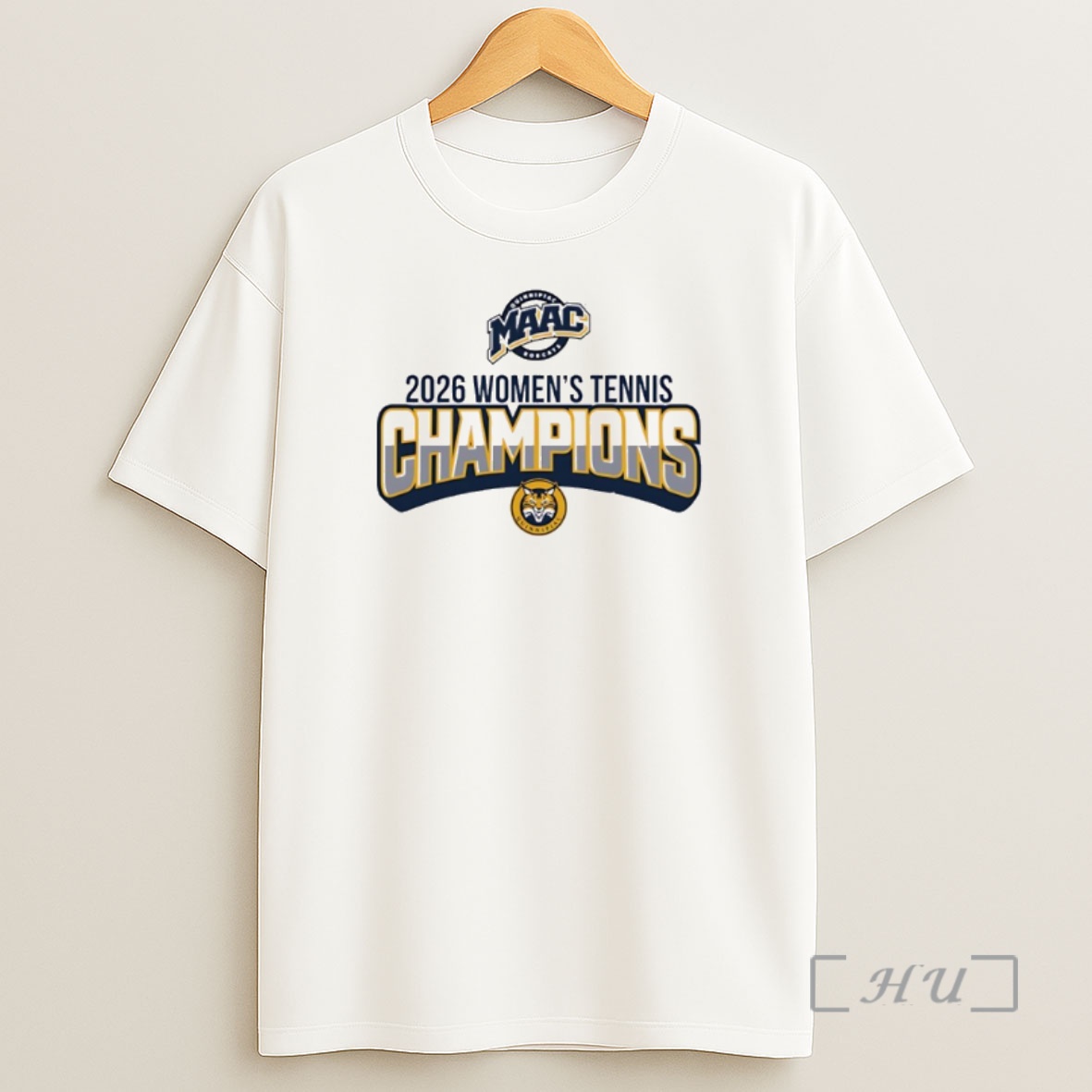 Officials Quinnipiac University Maac Womens Tennis Championship 2026 Logo Shirt Sweatshirt Tee
