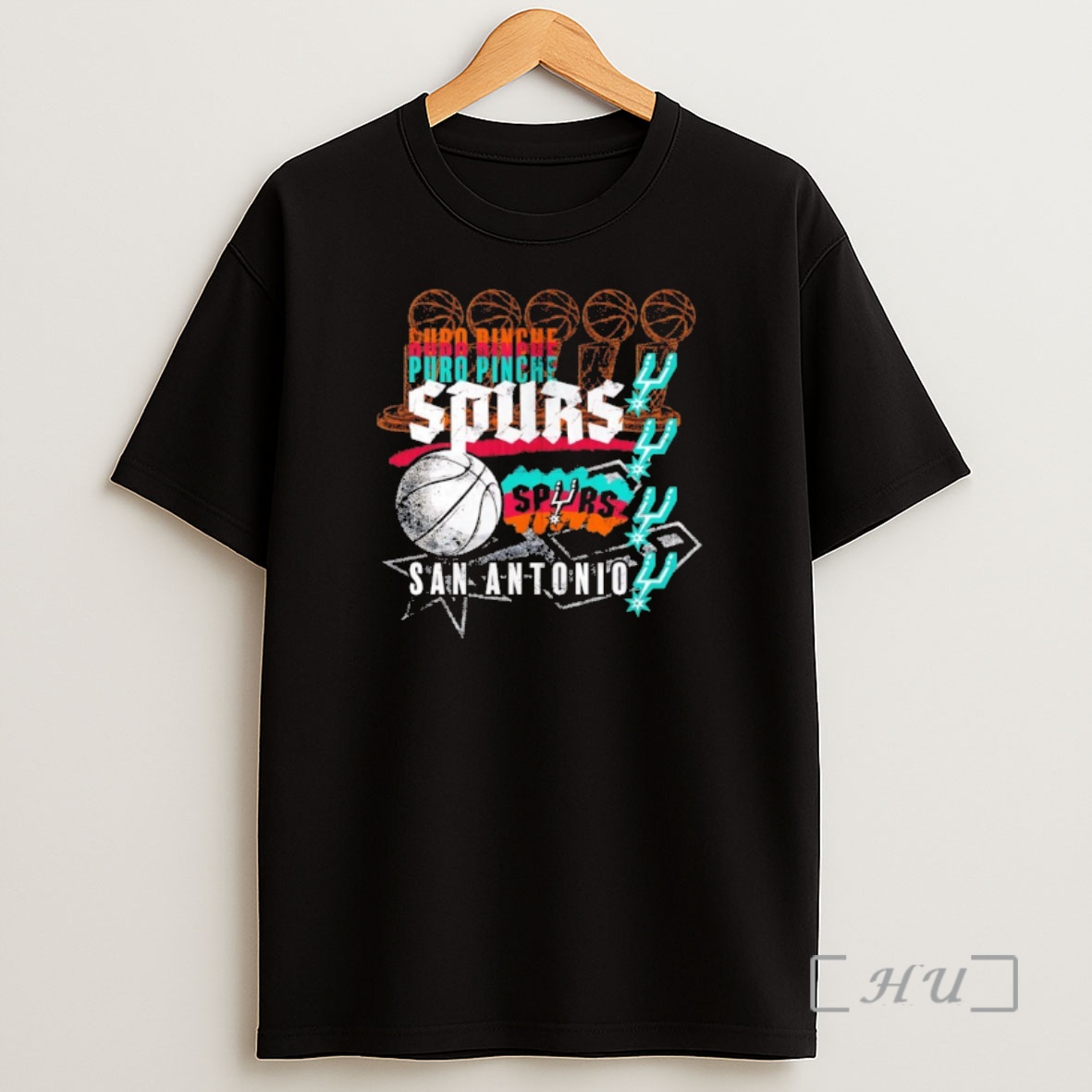 Officials San Antonio Spurs Puro Pinche Spurs Shirt Sweatshirt Tee