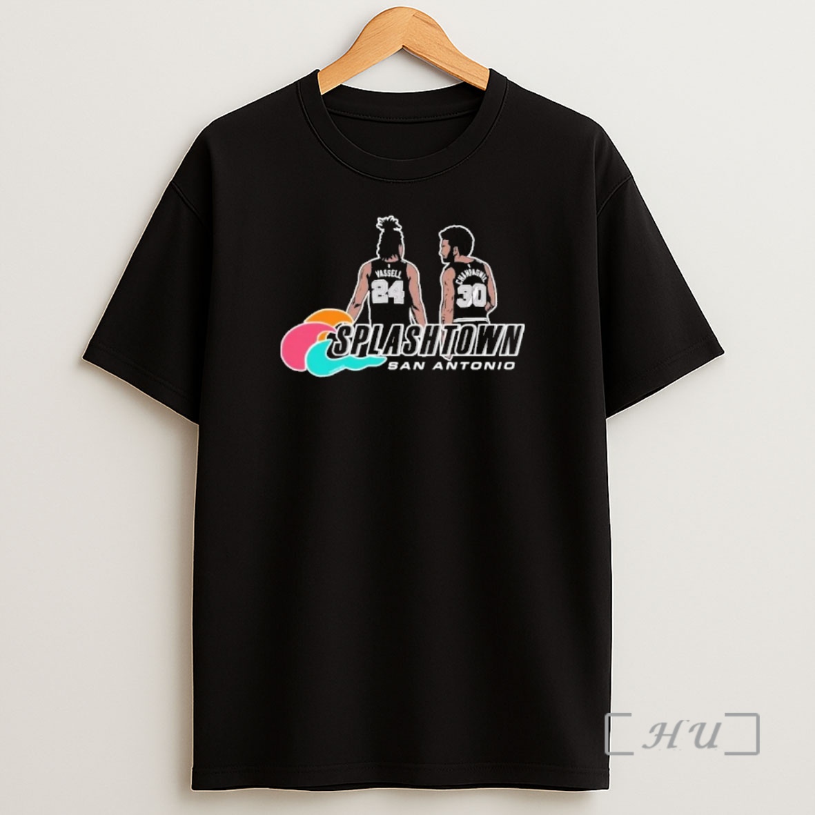 Officials San Antonio Spurs Vassell And Champagnie Splashtown Shirt Sweatshirt Tee