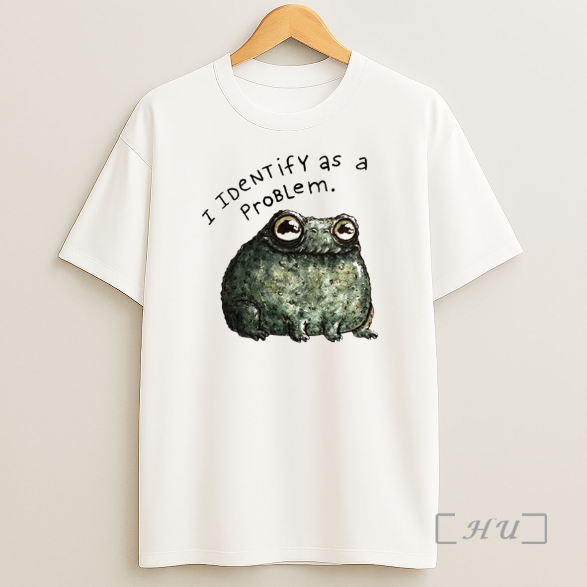 Officials Sarcastic Frog Self Deprecating I Identify As A Problem Shirt Sweatshirt Tee