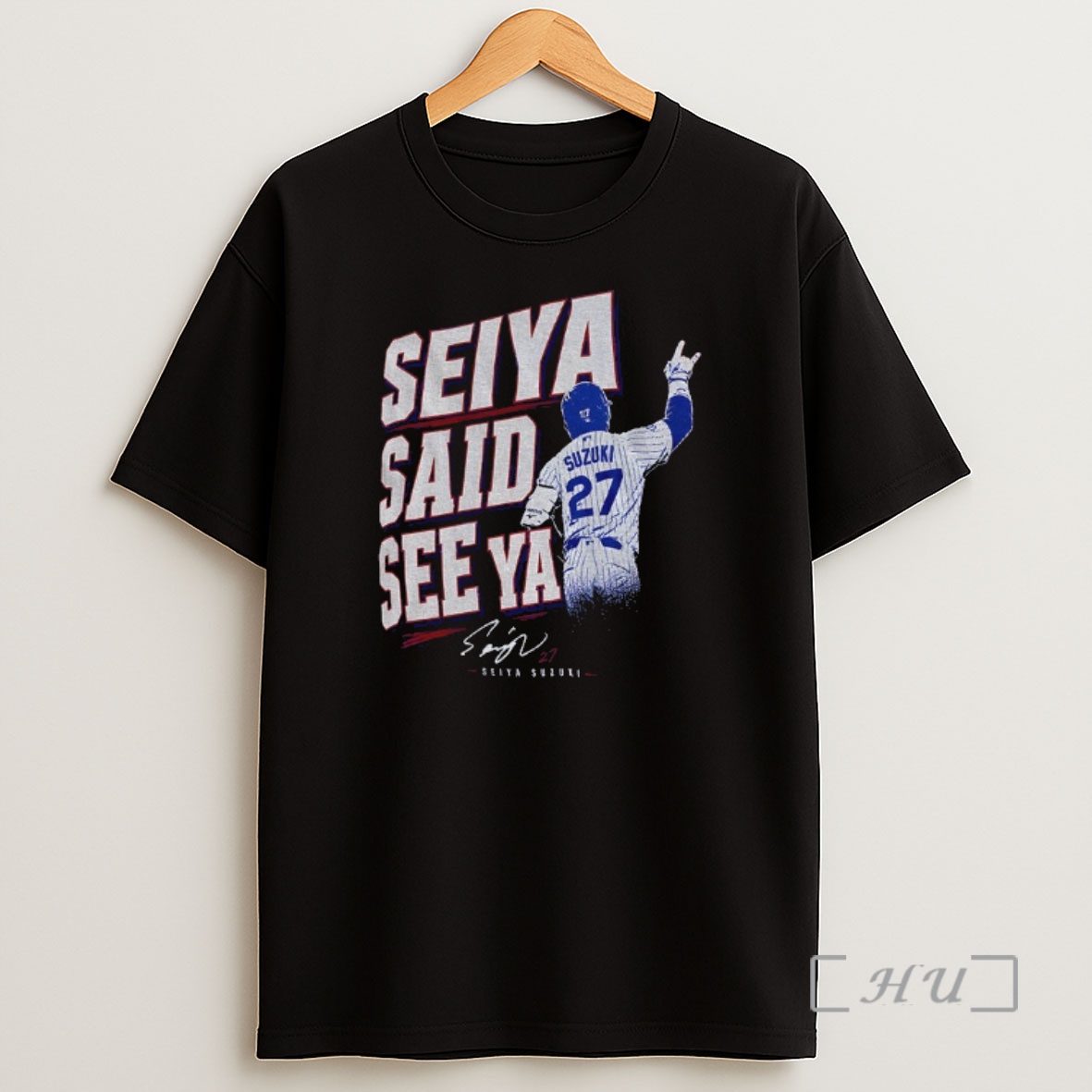 Officials Seiya Suzuki Chicago Cubs Baseball Seiya Said See Ya Signature Shirt Sweatshirt Tee