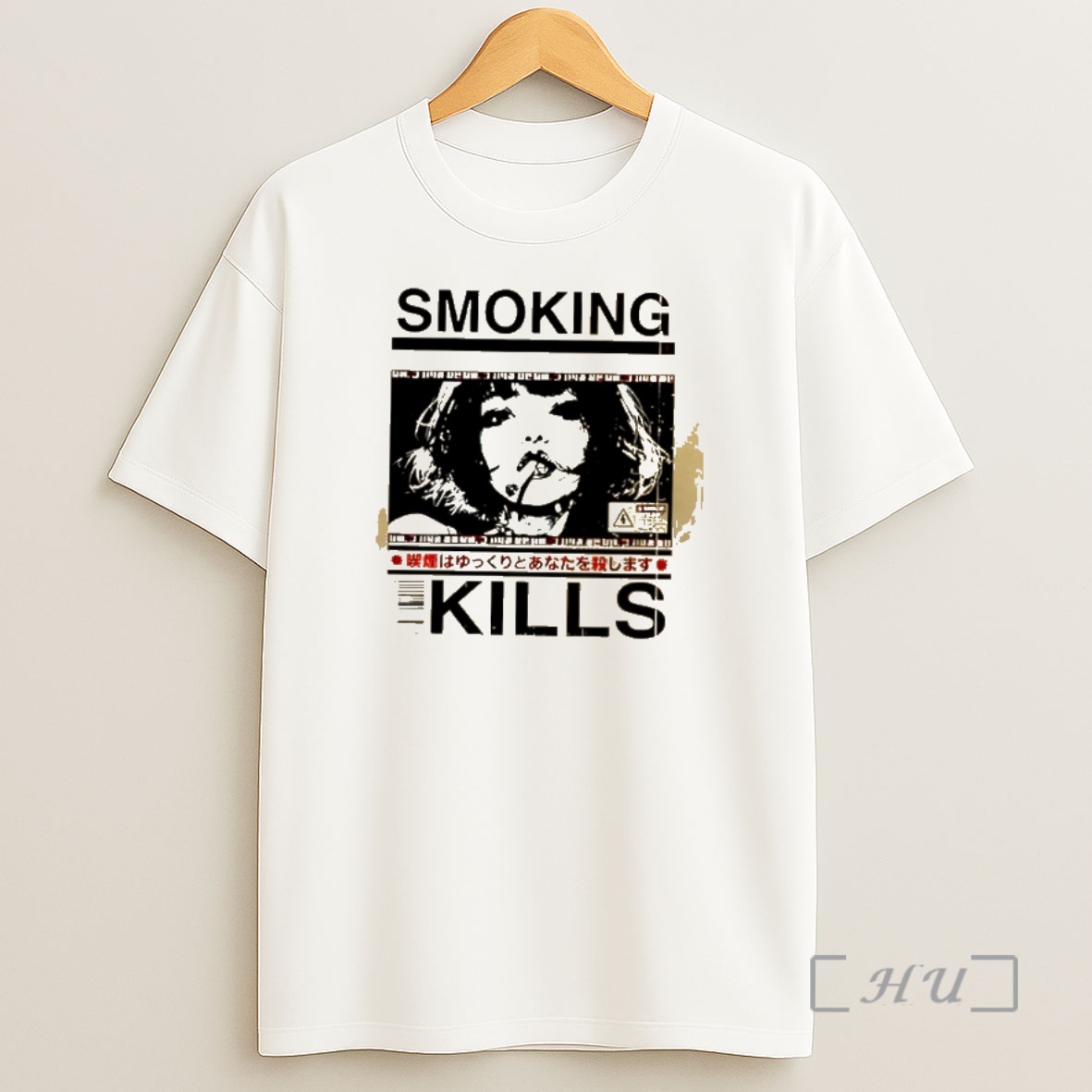 Officials Smoking Kills Retro Manga Anime Graphic Style Shirt Sweatshirt Tee