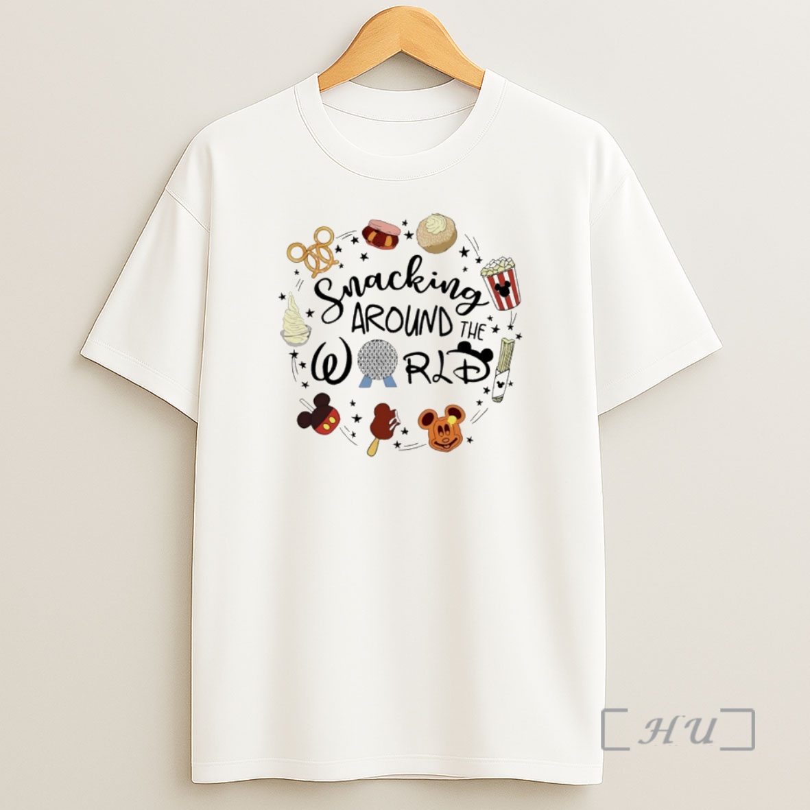 Officials Snacking Around The World Disney Family 2026 Shirt Sweatshirt Tee
