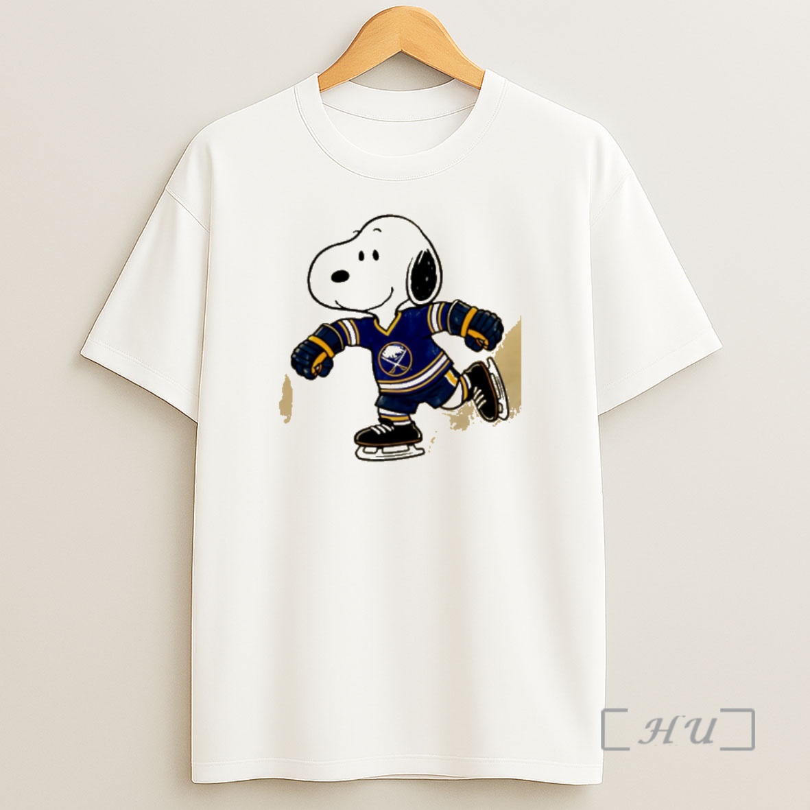 Officials Snoopy With Buffalo Sabres Ice Hockey Jersey Shirt Sweatshirt Tee
