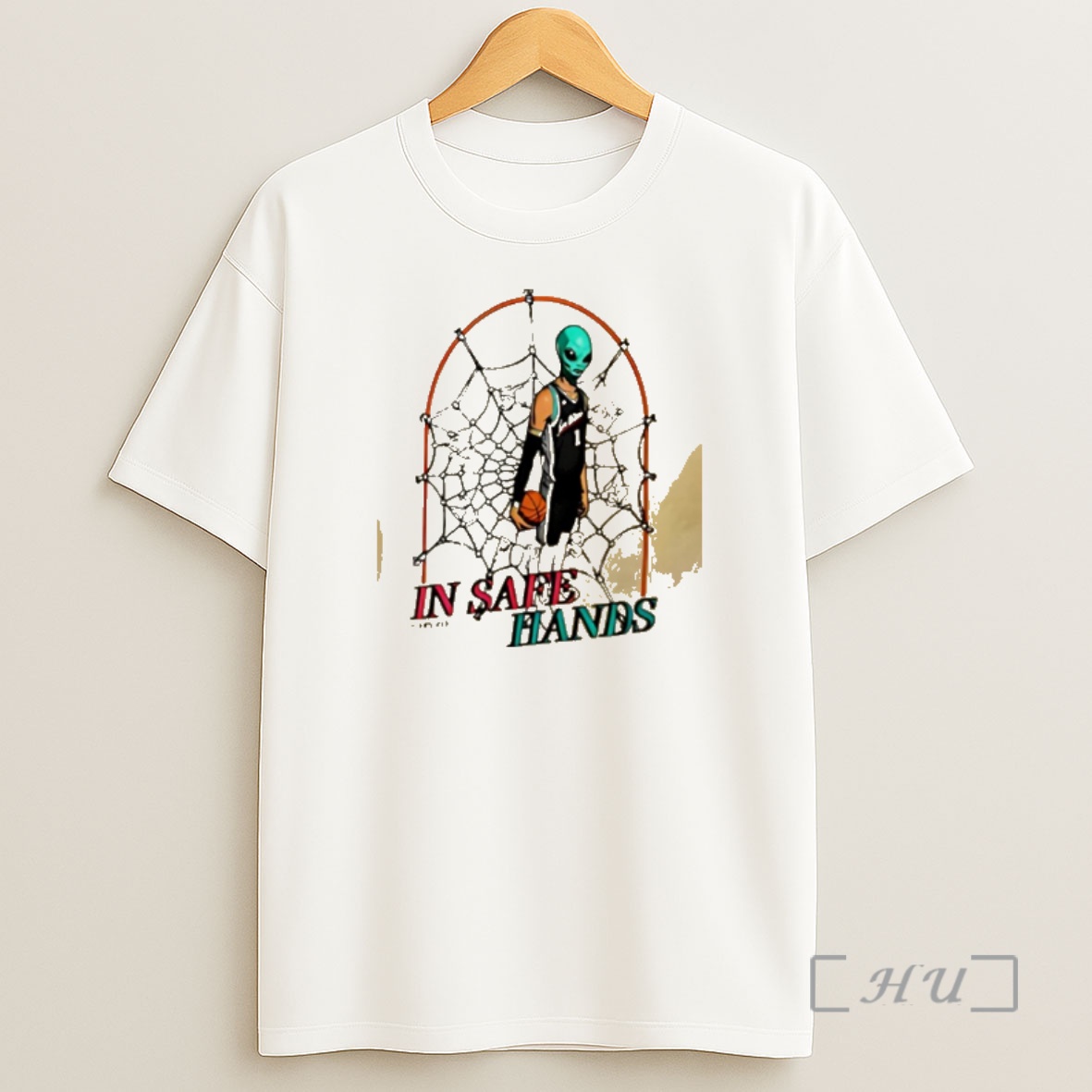 Officials Spurs Victor Wembanyama In Safe Hands Shirt Sweatshirt Tee
