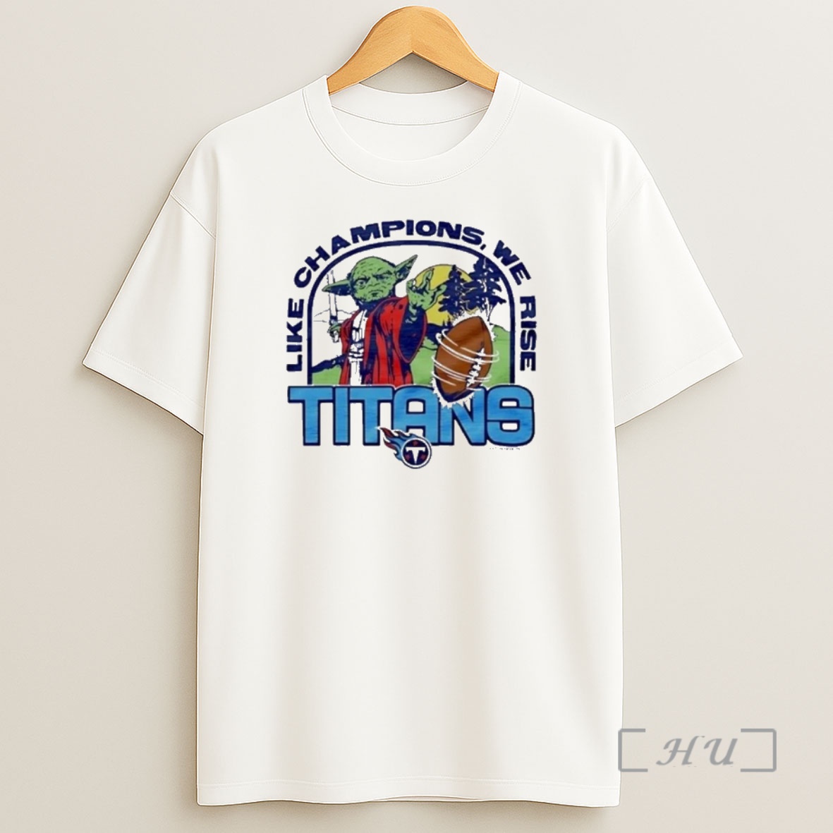 Officials Star Wars X Tennessee Titans Light Side Like Champions We Rise Shirt Sweatshirt Tee