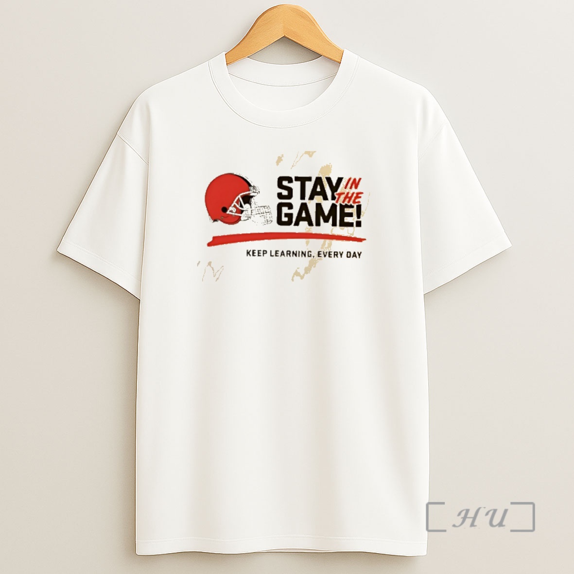 Officials Stay In The Game Keep Learning Every Day Cleveland Browns Helmet Shirt Sweatshirt Tee