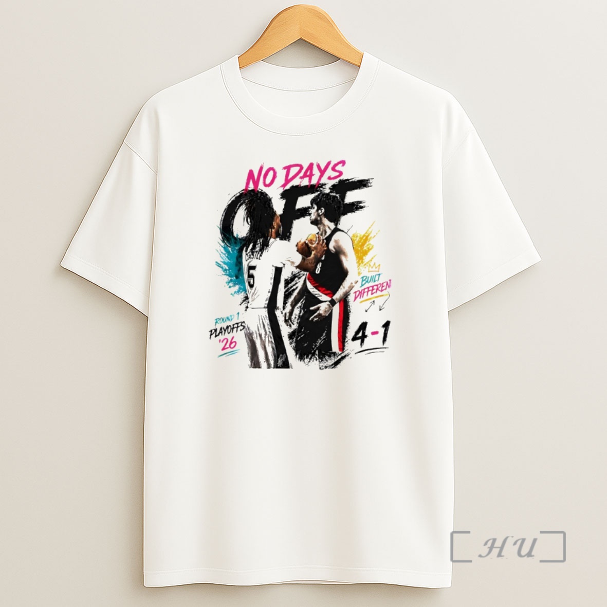 Officials Stephon Castle San Antonio Spurs Basketball No Days Off Built Different Shirt Sweatshirt Tee