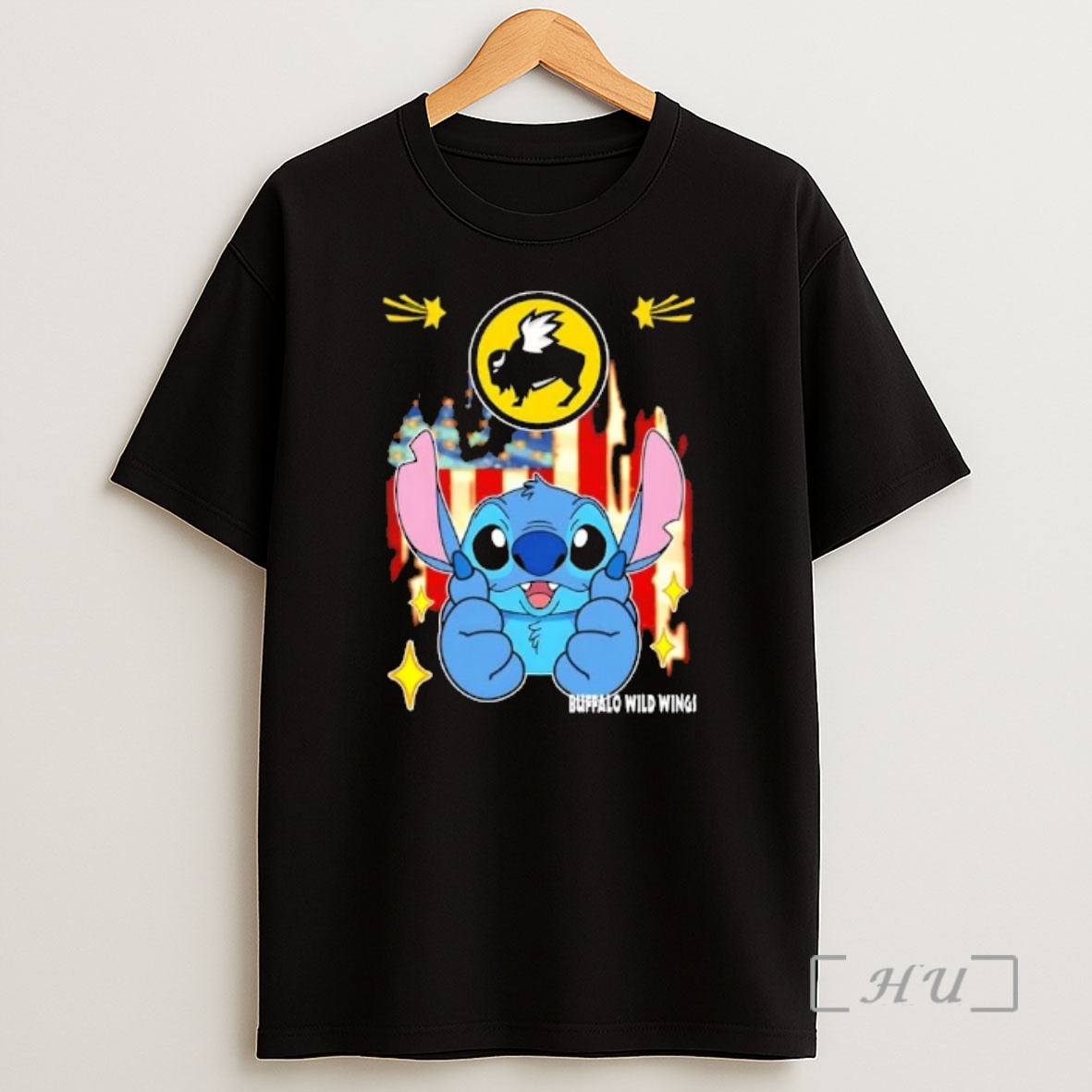 Officials Stitch Like Buffalo Wild Wings Usa Flag Shirt Sweatshirt Tee