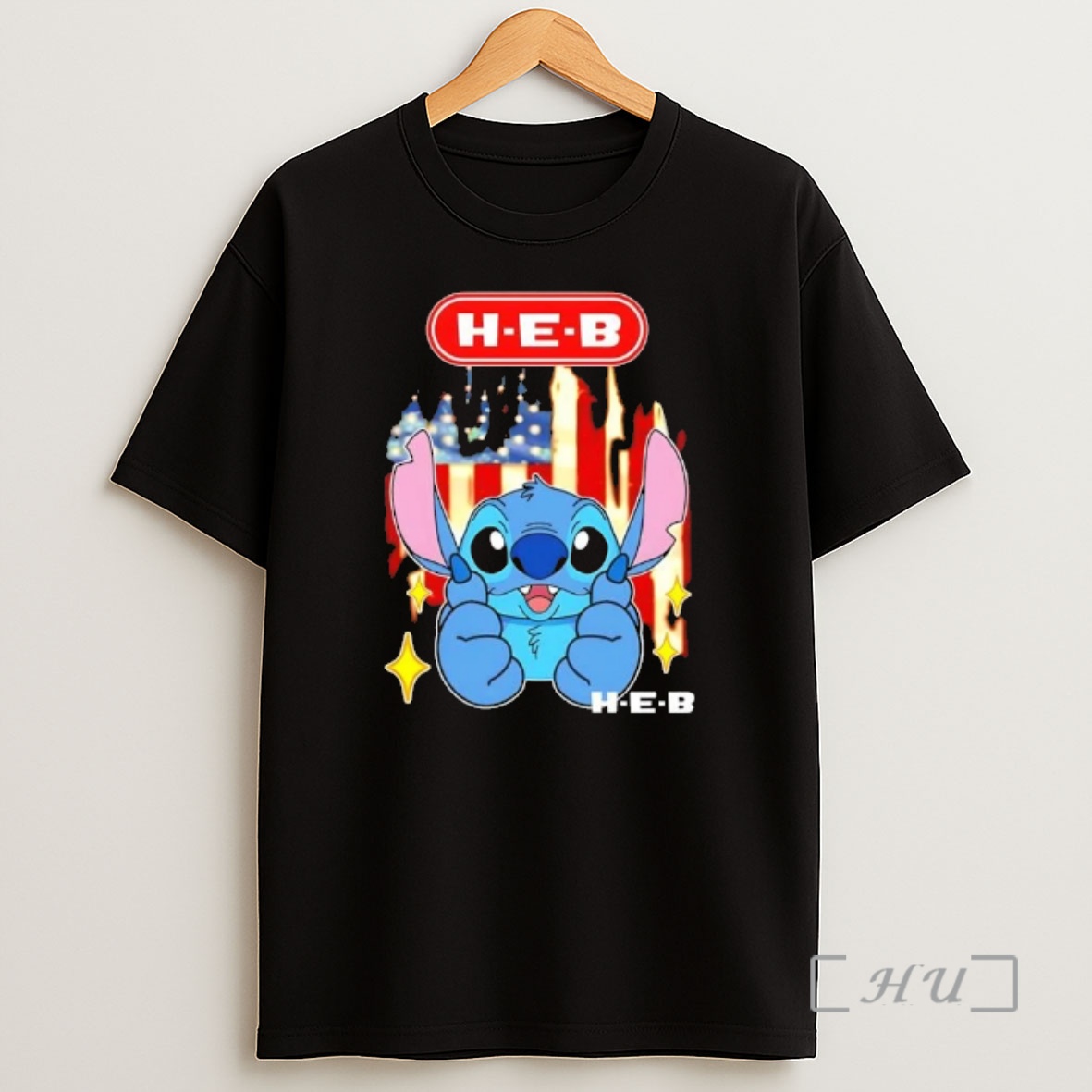 Officials Stitch Like H E B Usa Flag Shirt Sweatshirt Tee