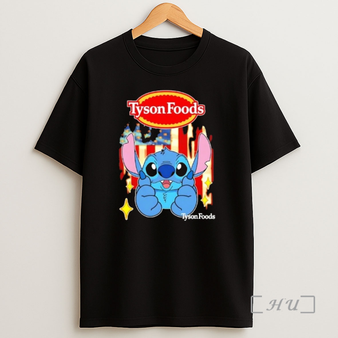 Officials Stitch Like Tyson Foods Usa Flag Shirt Sweatshirt Tee