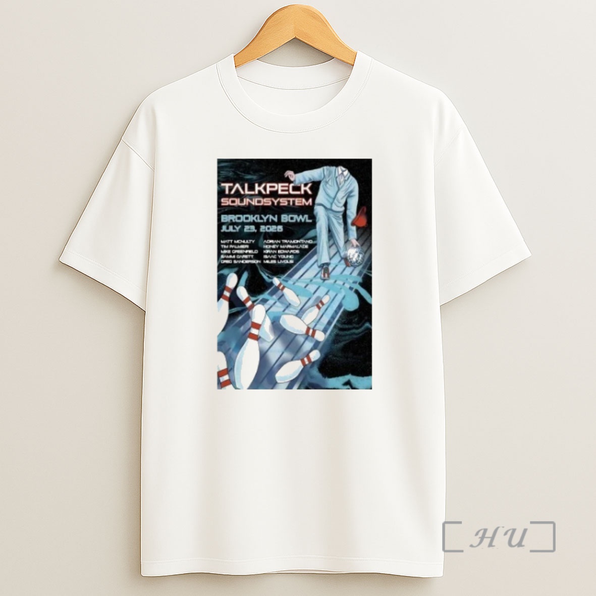 Officials Talkpeck Soundsystem Jul 23 2026 Brooklyn Bowl Brooklyn Ny Shirt Sweatshirt Tee