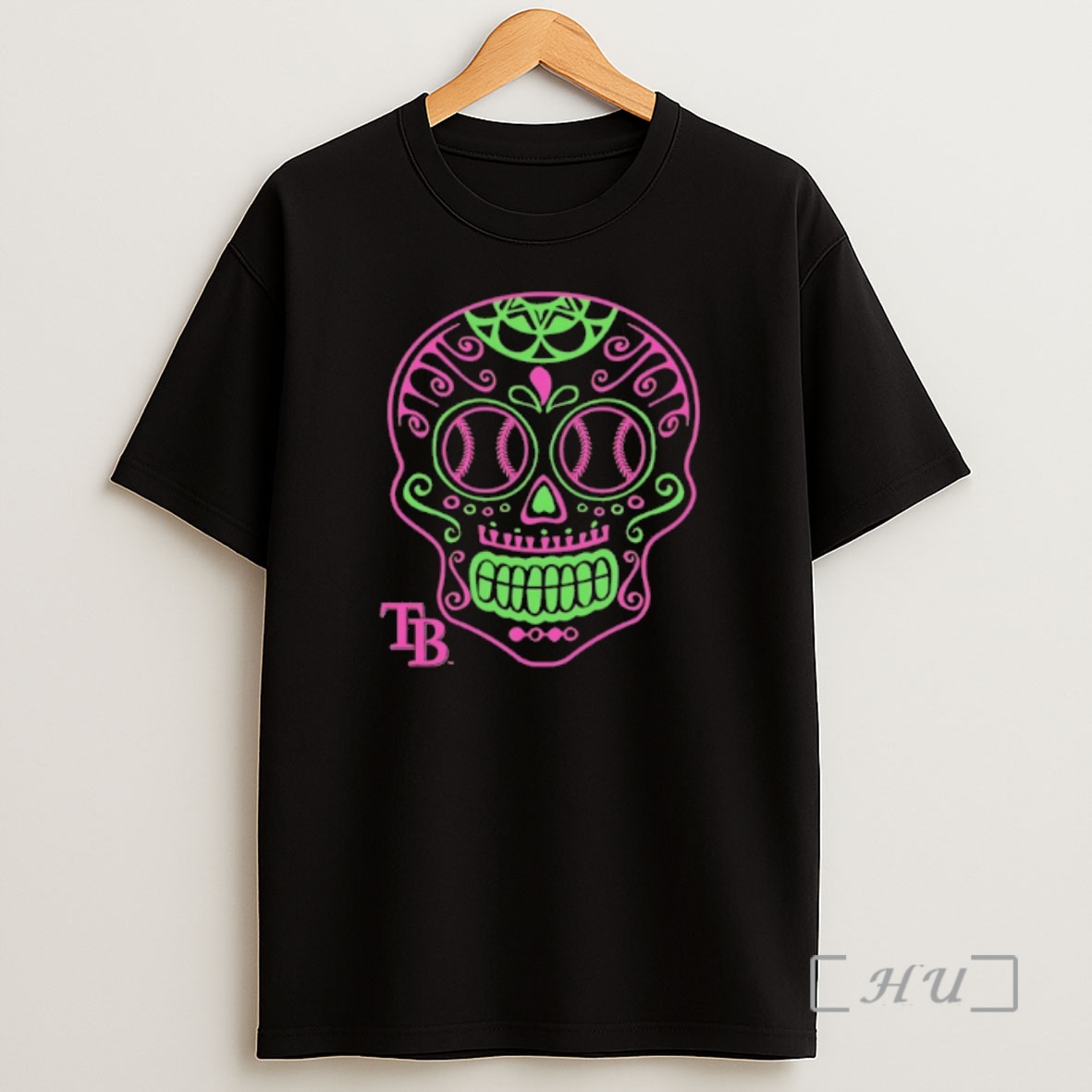 Officials Tampa Bay Rays Sugar Skull Shirt Sweatshirt Tee