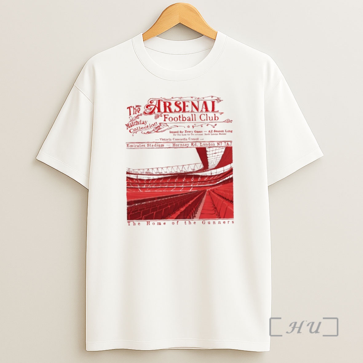 Officials The Arsenal Football Clubs Emirates Stadium Hornsey Rd London The Home Of The Gunners Shirt Sweatshirt Tee