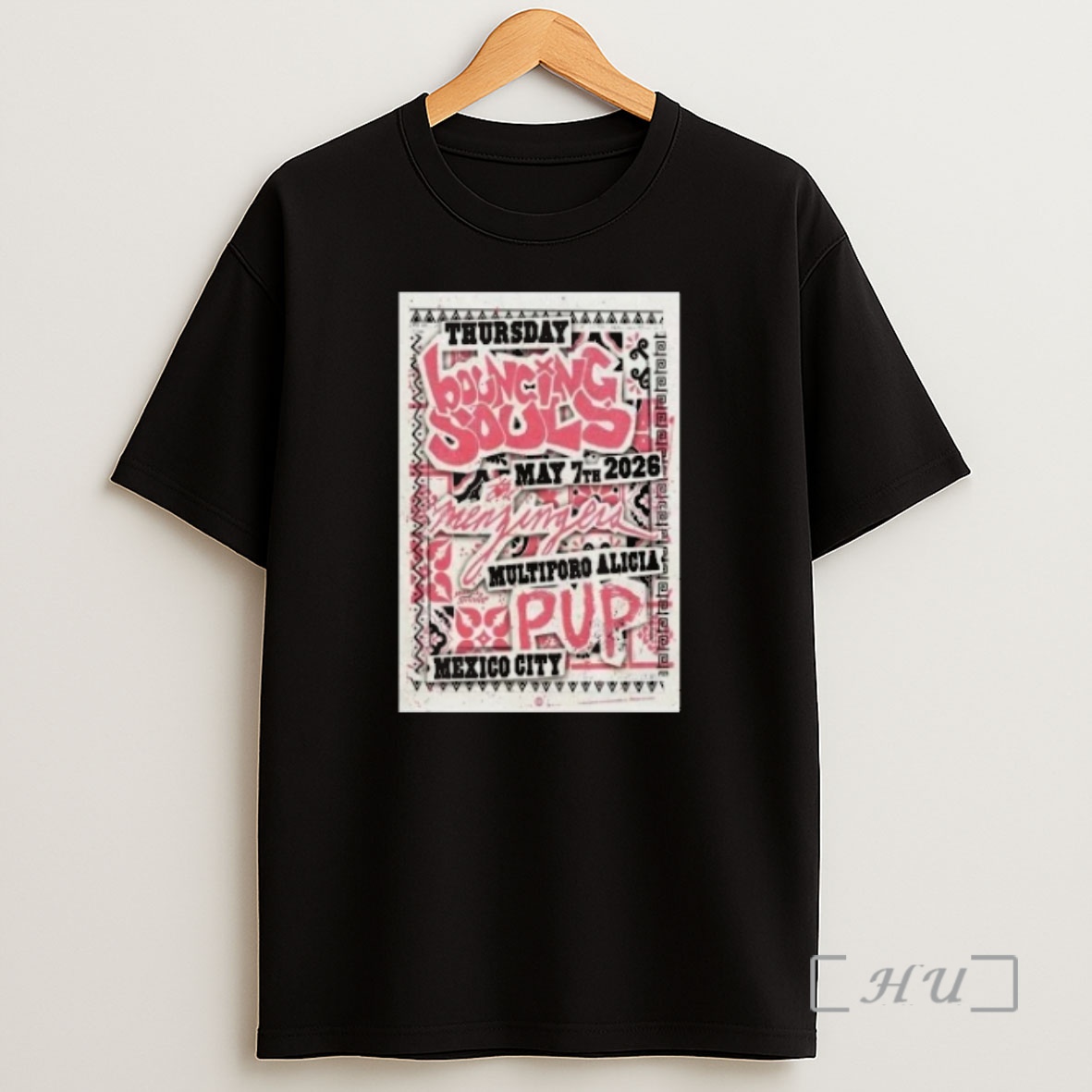 Officials The Bouncing Souls Mexico City Tour May 7 2026 Shirt Sweatshirt Tee