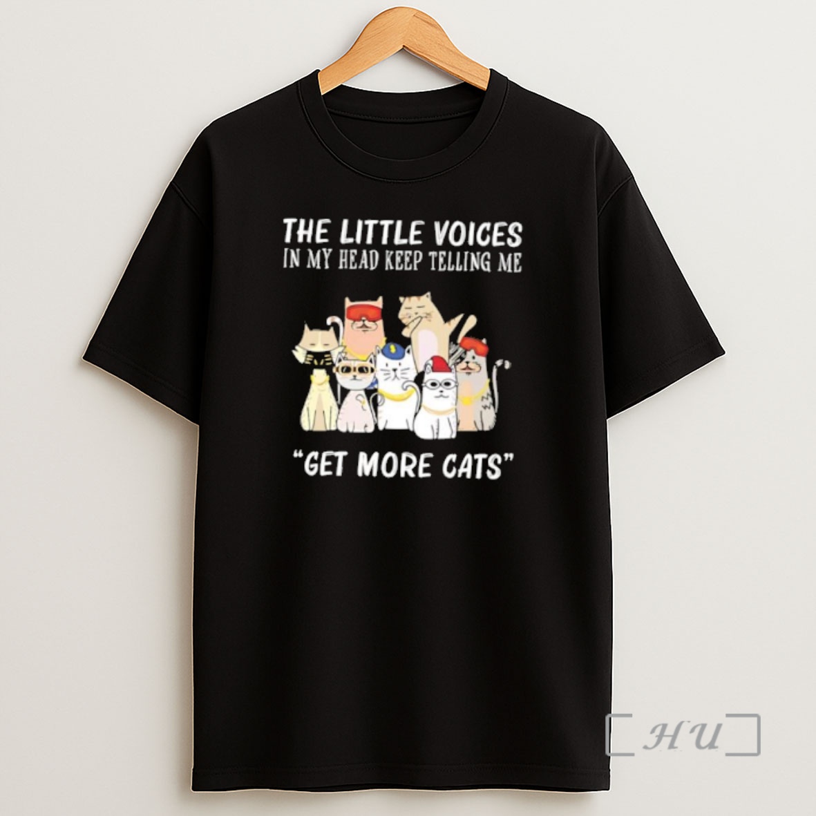 Officials The Little Voices In My Head Telling Me Get More Cats Shirt Sweatshirt Tee