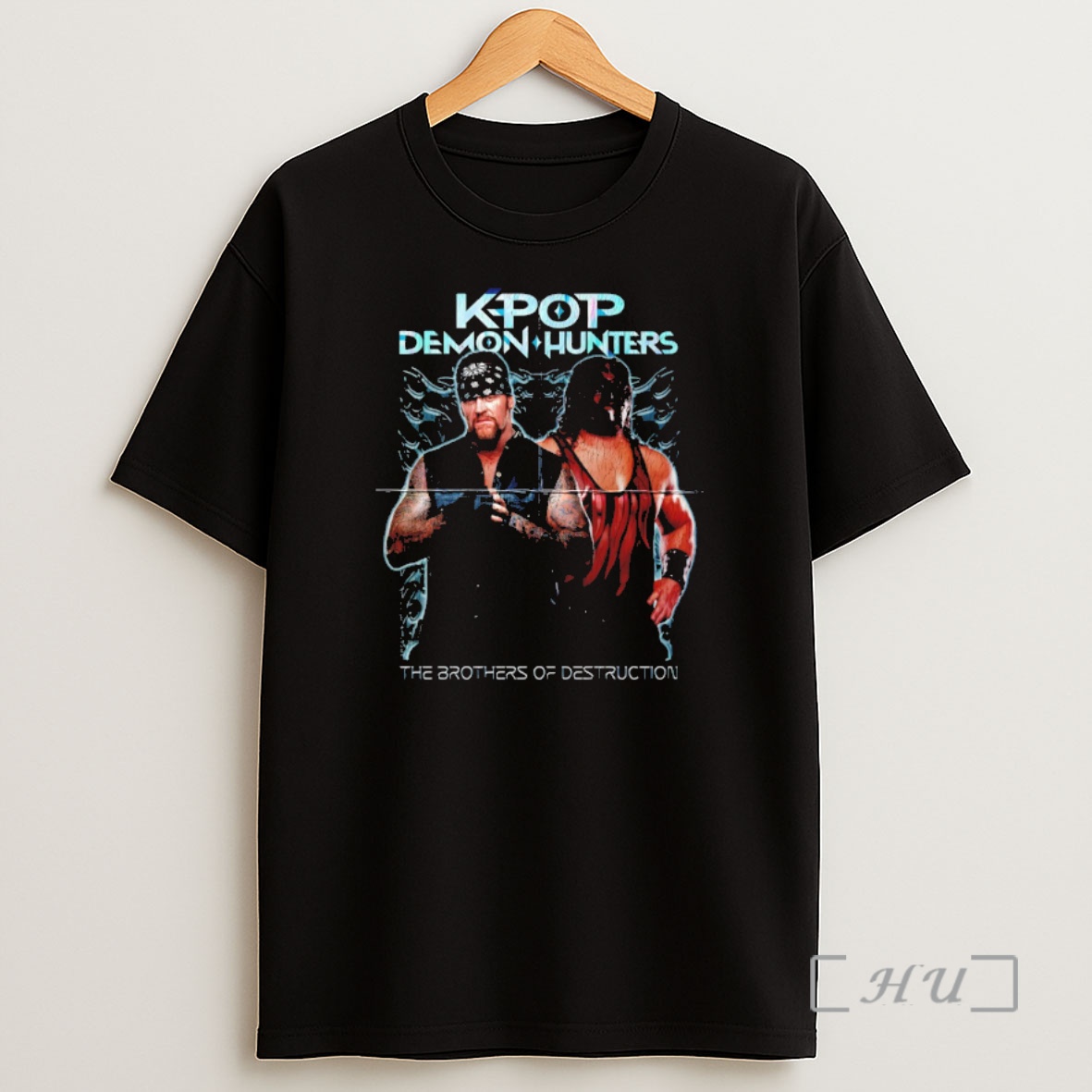 Officials The Undertaker X Kane The Brothers Of Destruction Wwe Kpop Demon Hunters Shirt Sweatshirt Tee