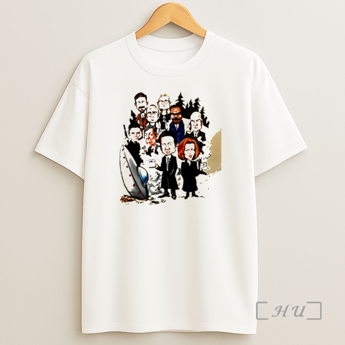 Officials The X Files Characters Caricature Shirt Sweatshirt Tee