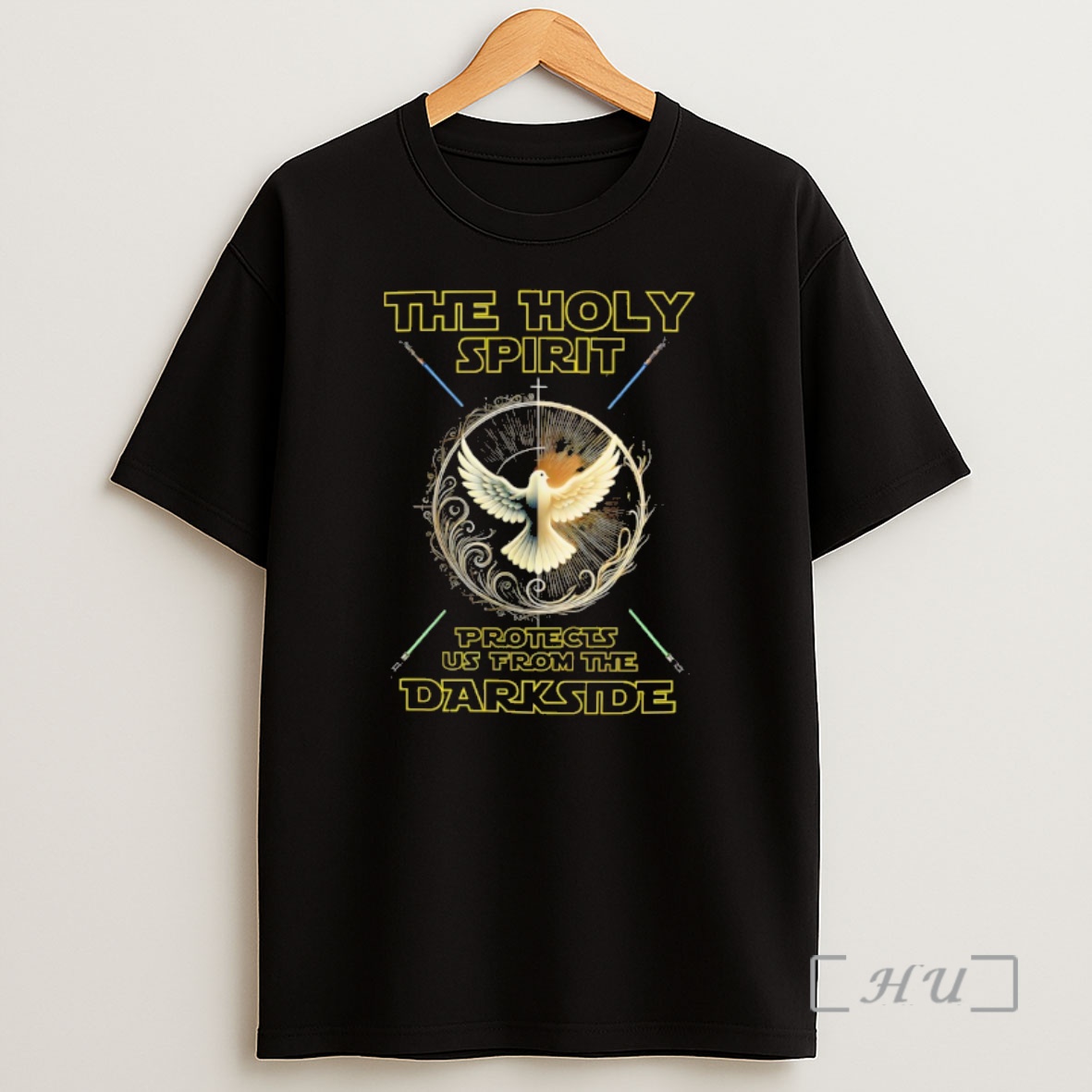 Officials The Holy Spirit Protects Us From The Darkside Funny Christian Shirt Sweatshirt Tee