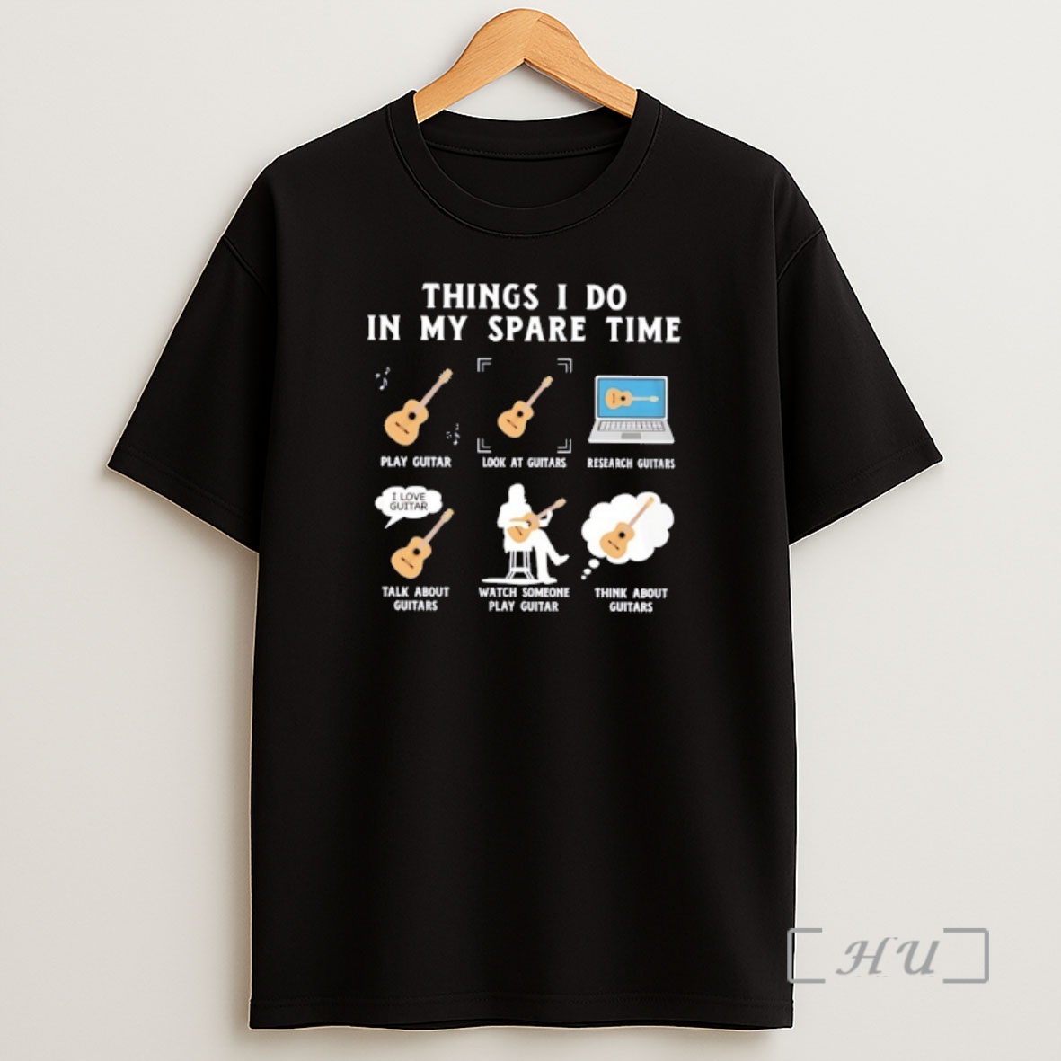 Officials Things I Do In My Guitar Spare Time Classic Shirt Sweatshirt Tee