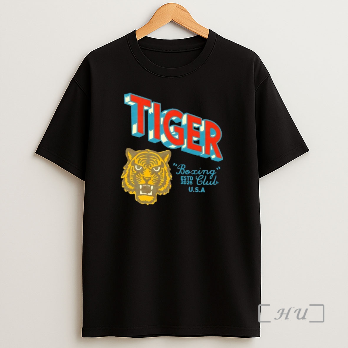 Officials Tiger Boxing Club Estd 2026 Usa Shirt Sweatshirt Tee