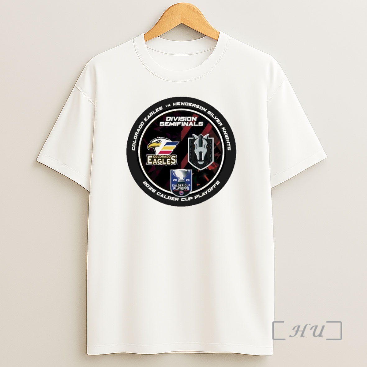 Officials Top Colorado Eagles Vs Henderson Silver Knights 2026 Calder Cup Playoffs Division Semifinals Dueling Souvenir Shirt Sweatshirt Tee