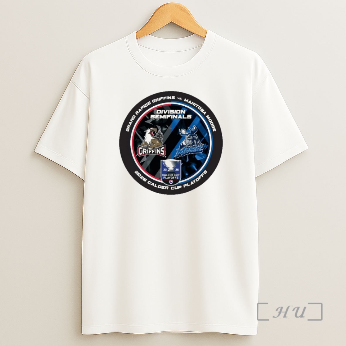 Officials Top Grand Rapids Griffins Vs Manitoba Moose 2026 Calder Cup Playoffs Division Semifinals Dueling Souvenir Shirt Sweatshirt Tee